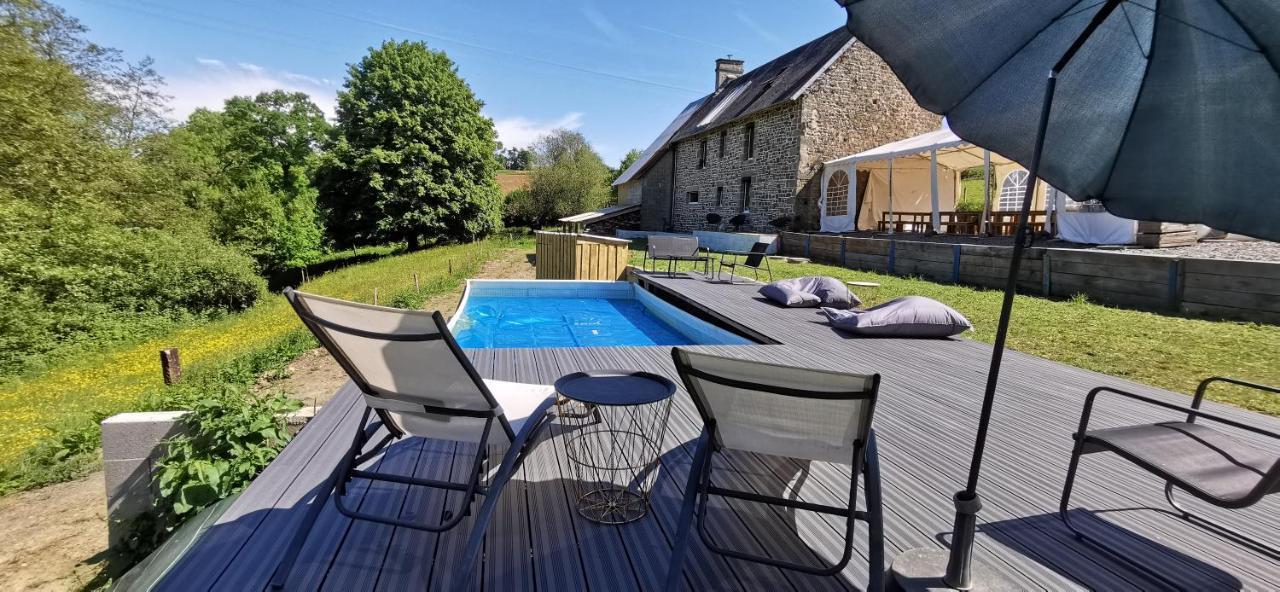 Domaine Lvd Avec Spa, Bois Et Riviere Privee La Bloutiere Exterior foto