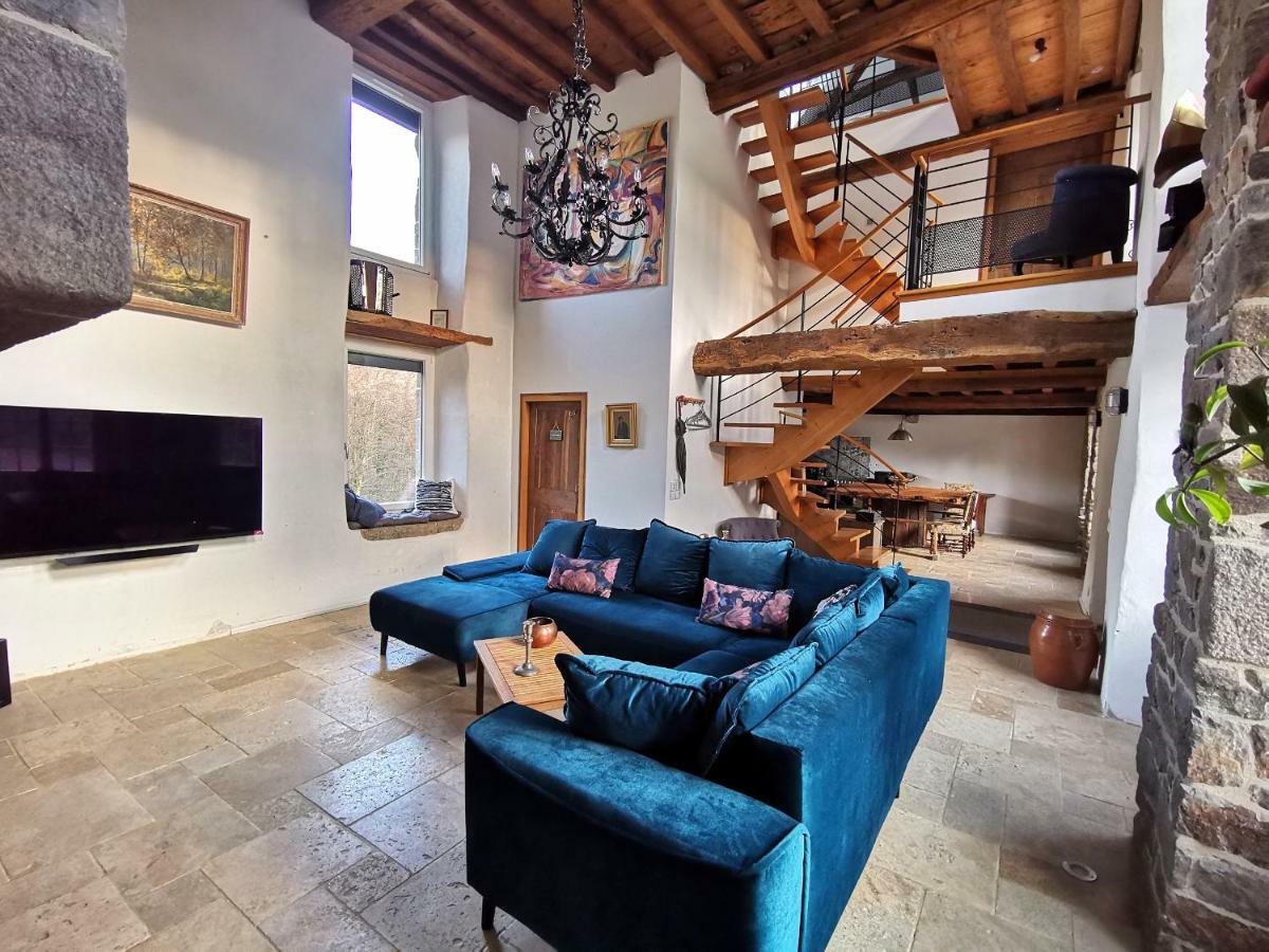 Domaine Lvd Avec Spa, Bois Et Riviere Privee La Bloutiere Exterior foto